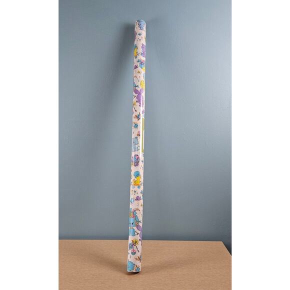 Baby Animals Gift Wrap Baby Shower Wrap Norcross (New Open Pk) Vintage Retro - Picture 5 of 11